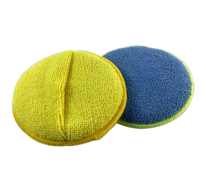 Sewn Round Microfiber Applicator