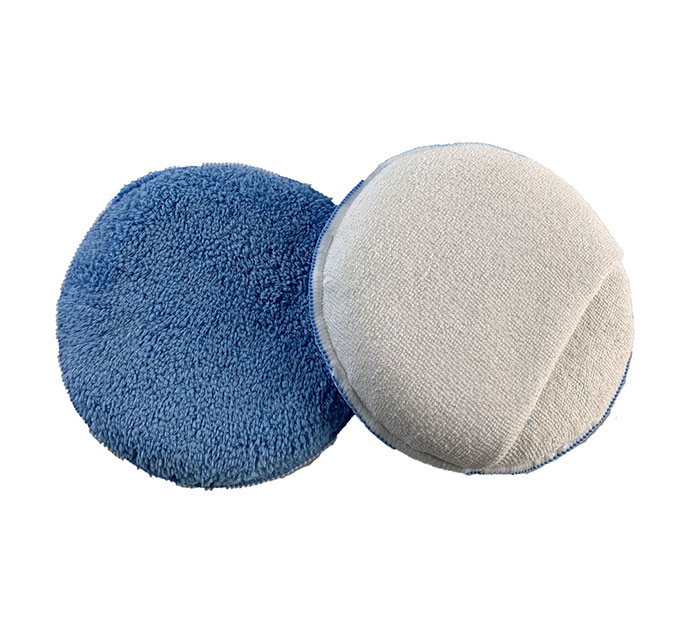 Sewn Round Microfiber Applicator