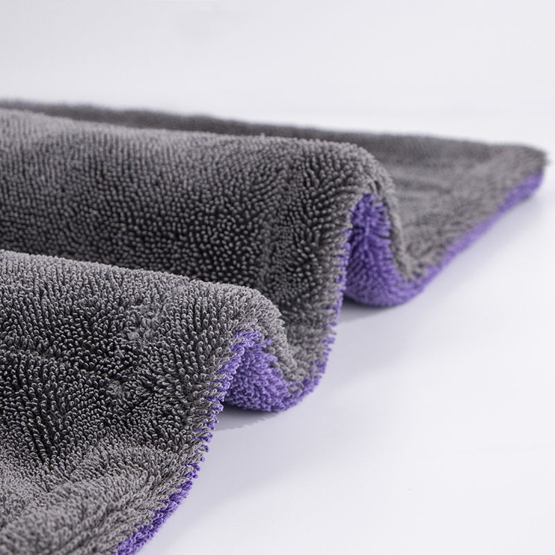 Double Sides Microfiber Twist Cloth