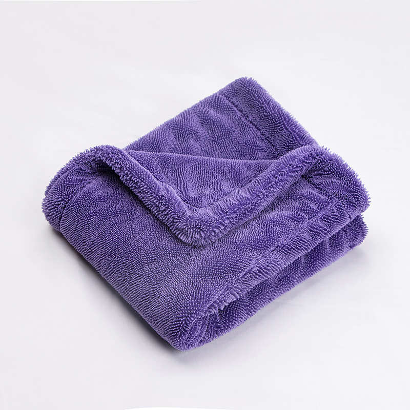 Double Sides Microfiber Twist Cloth